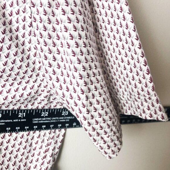 Private Member Printed Button Down Polo - Picture 5 of 8